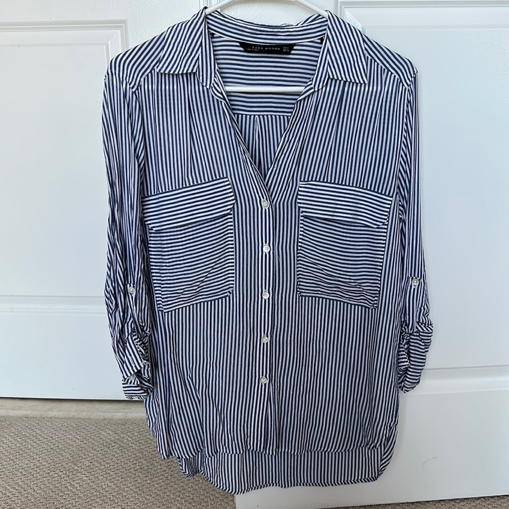 Zara striped shirt